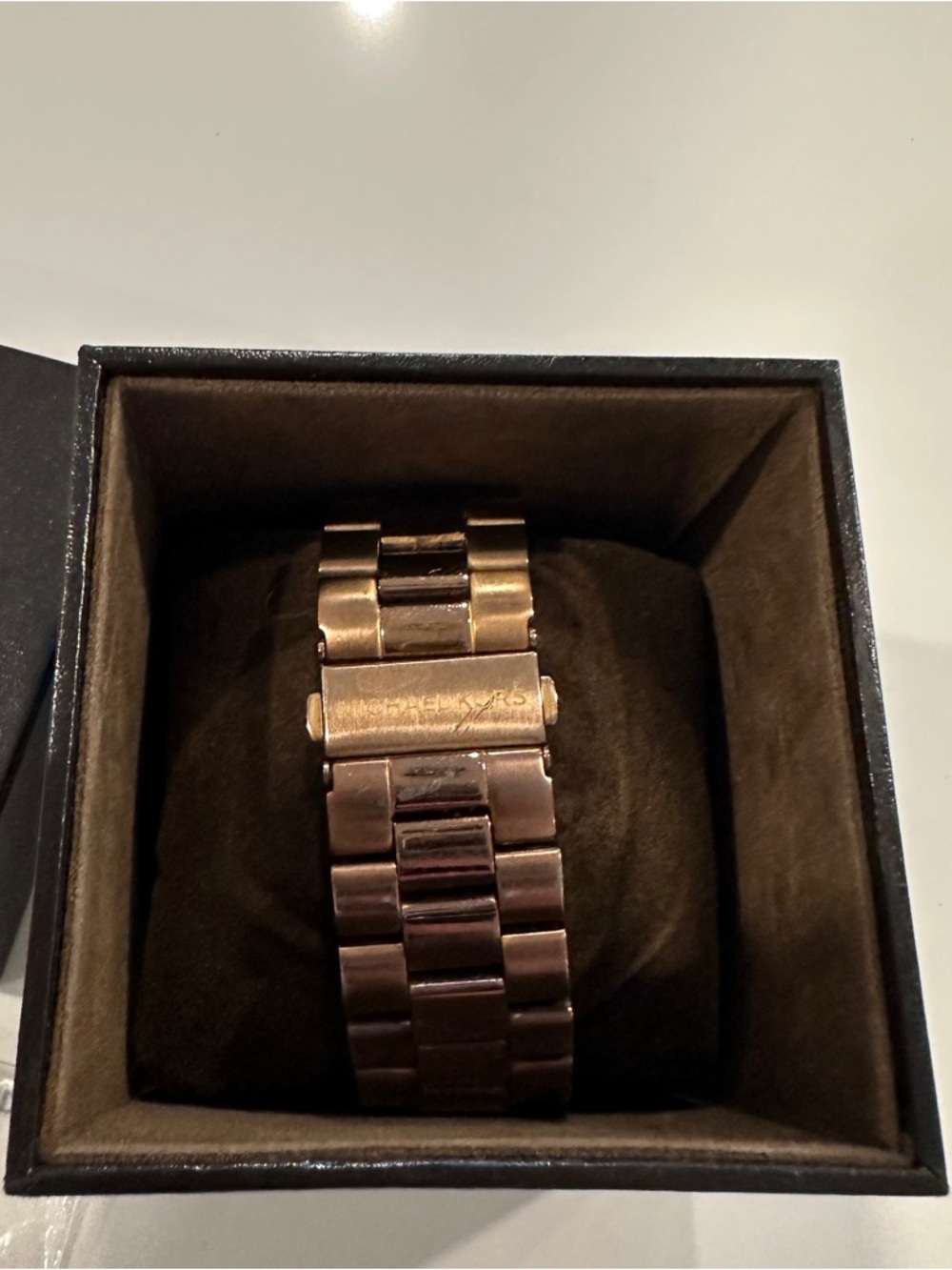Michael Kors Rose Gold-Tone Chronograph Watch - Picture 9 of 9